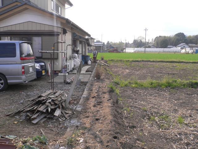 栃木小山 外壁解体中